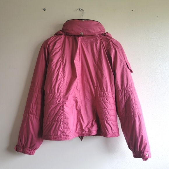 NILS Skiwear, Rose Pink Hooded Ski‎ Jacket Size 8 - Picture 3 of 12